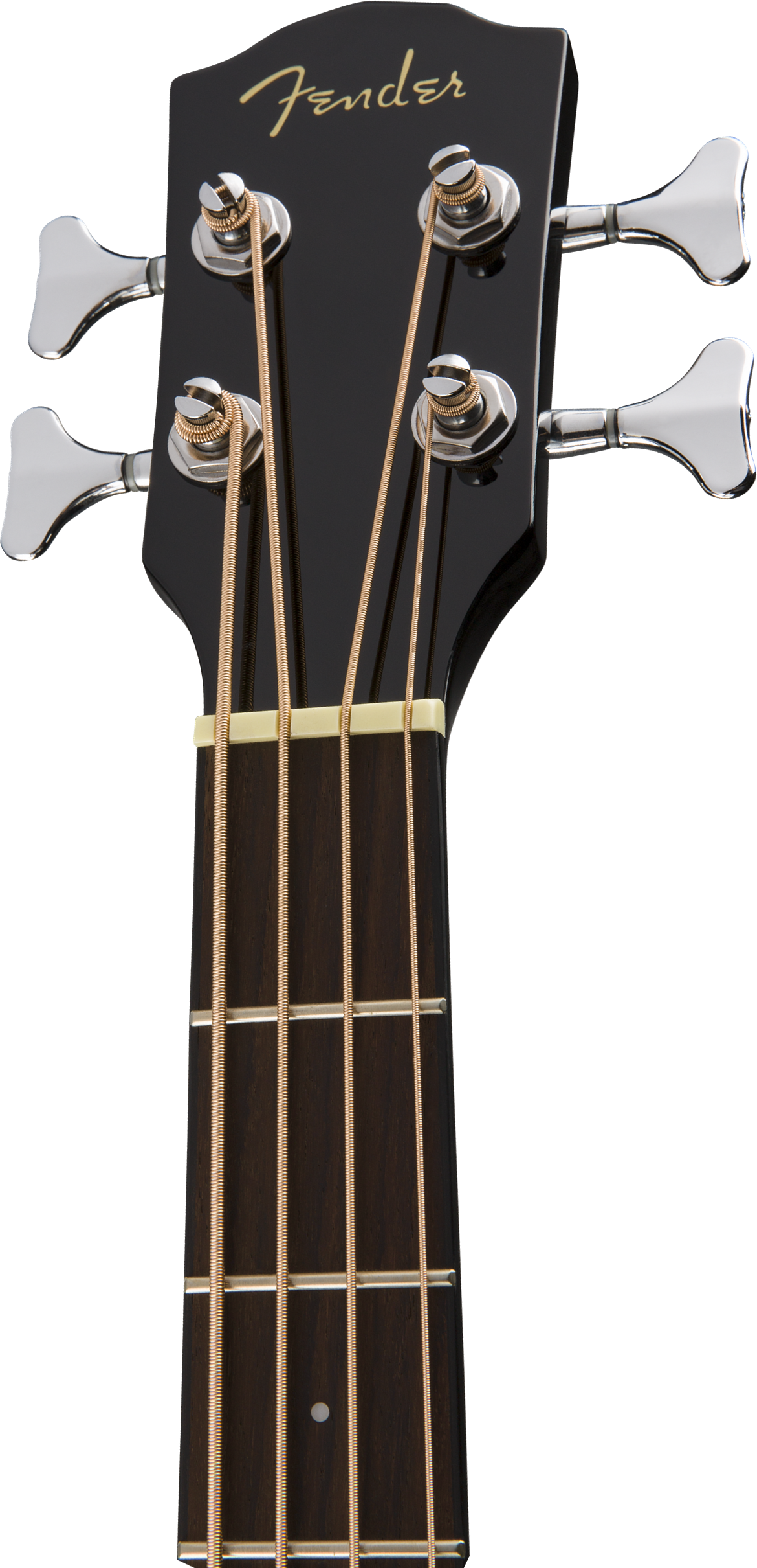 Fender CB-60sce Electric Acoustic Bass Guitar in Black – view 2