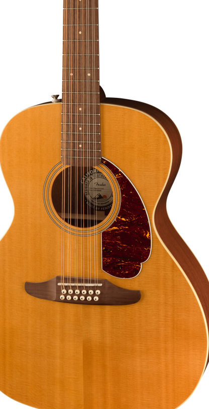 Fender Villager™ 12-String Electric Acoustic Guitar in Aged Natural Finish