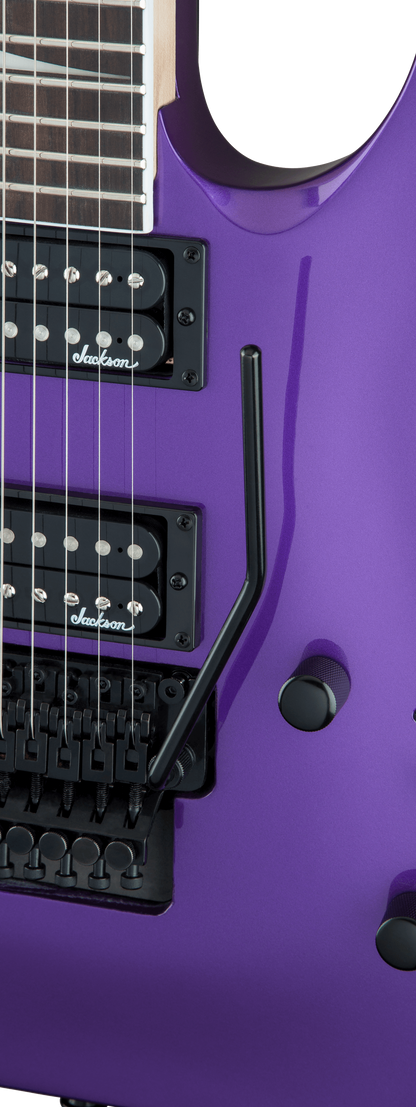 Jackson JS Series Dinky Arch Top JS32 DKA electric guitar in Pavo Purple – view 4