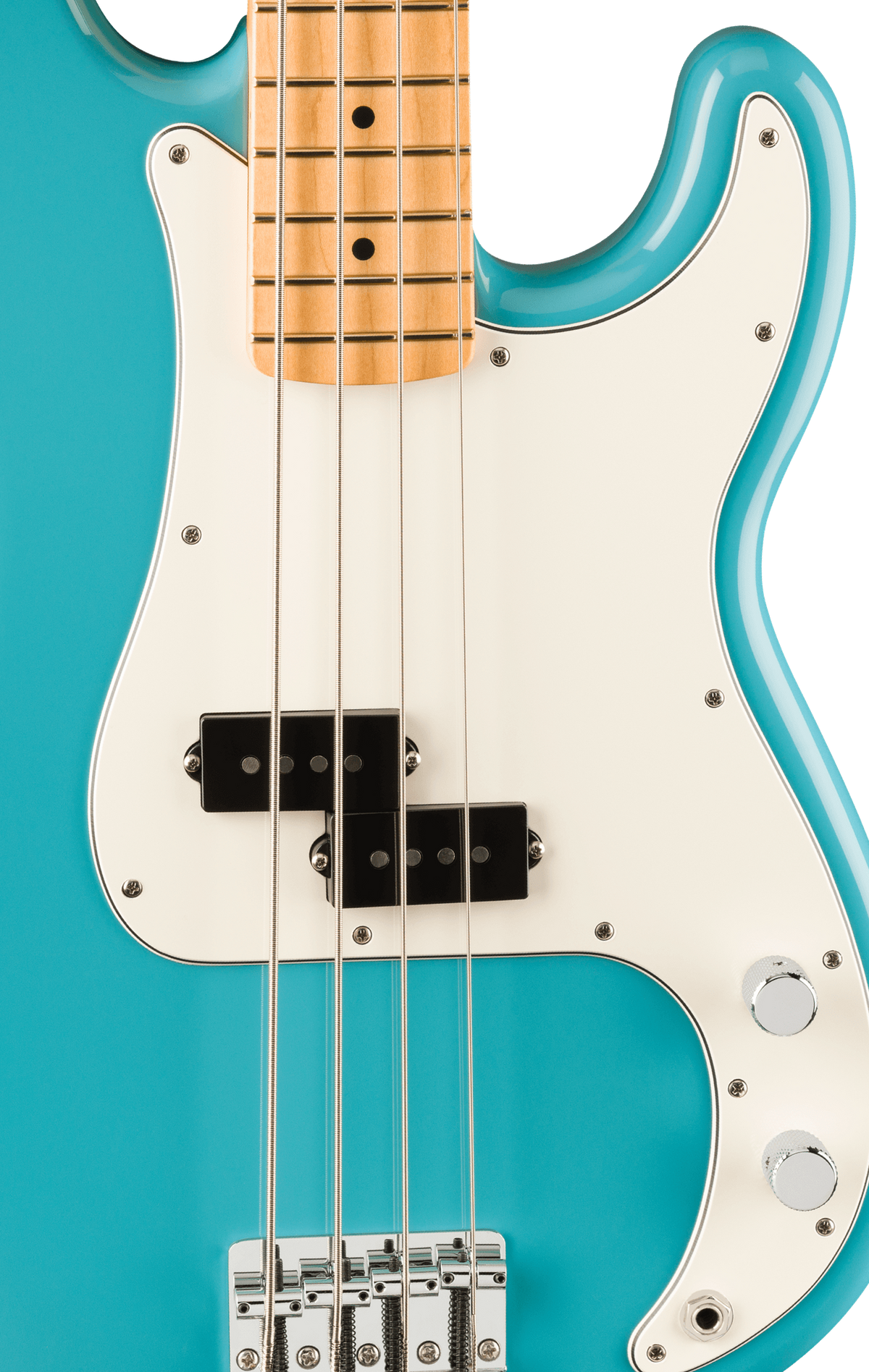 Fender Player II Precision Bass in Aquatone Blue – view 4