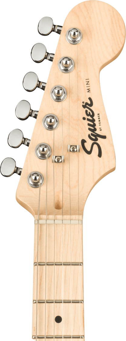 Squier Mini Jazzmaster HH electric guitar in Surf Green – view 4