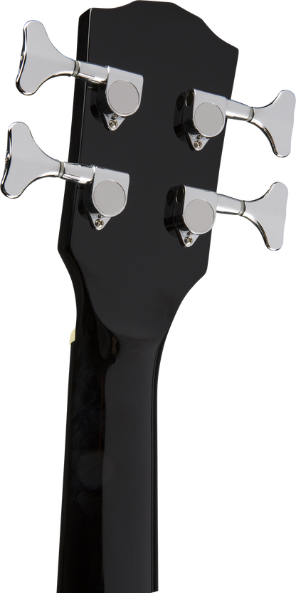 Fender CB-60sce Electric Acoustic Bass Guitar in Black – view 8