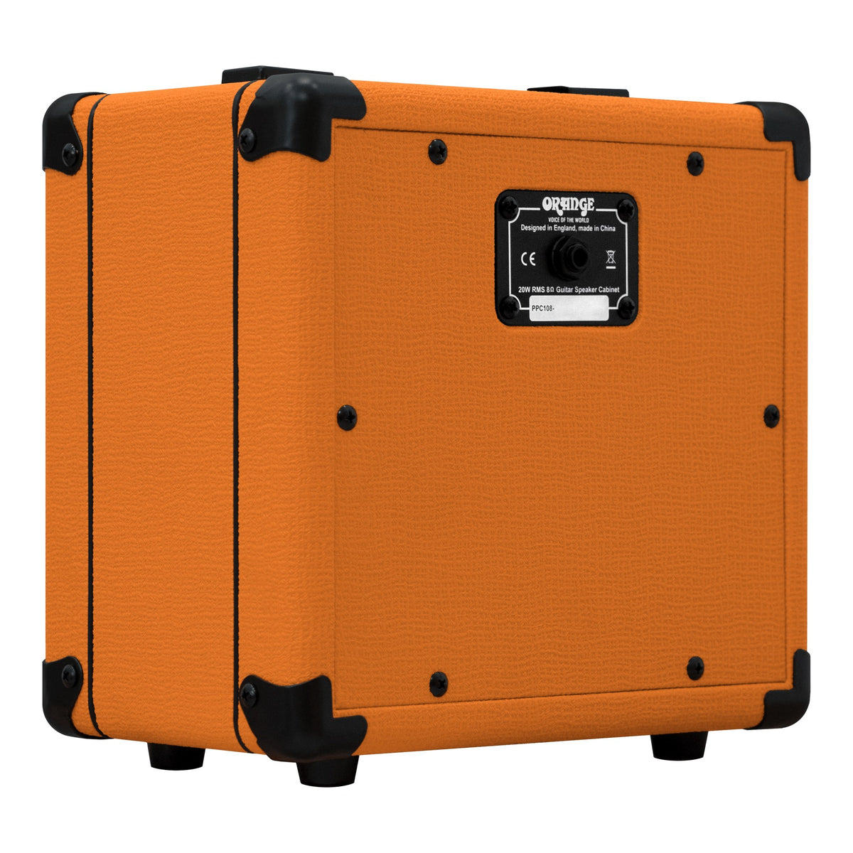 Orange PPC108 1x8" 20W Guitar Speaker Cabinet in Orange – additional view