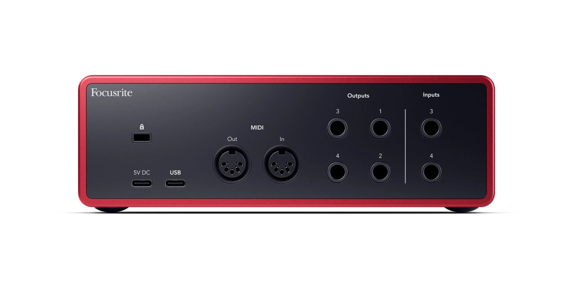 Focusrite Scarlett 4i4 4th Gen Audio Interface