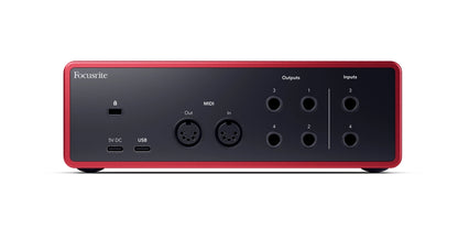 Focusrite Scarlett 4i4 4th Gen Audio Interface