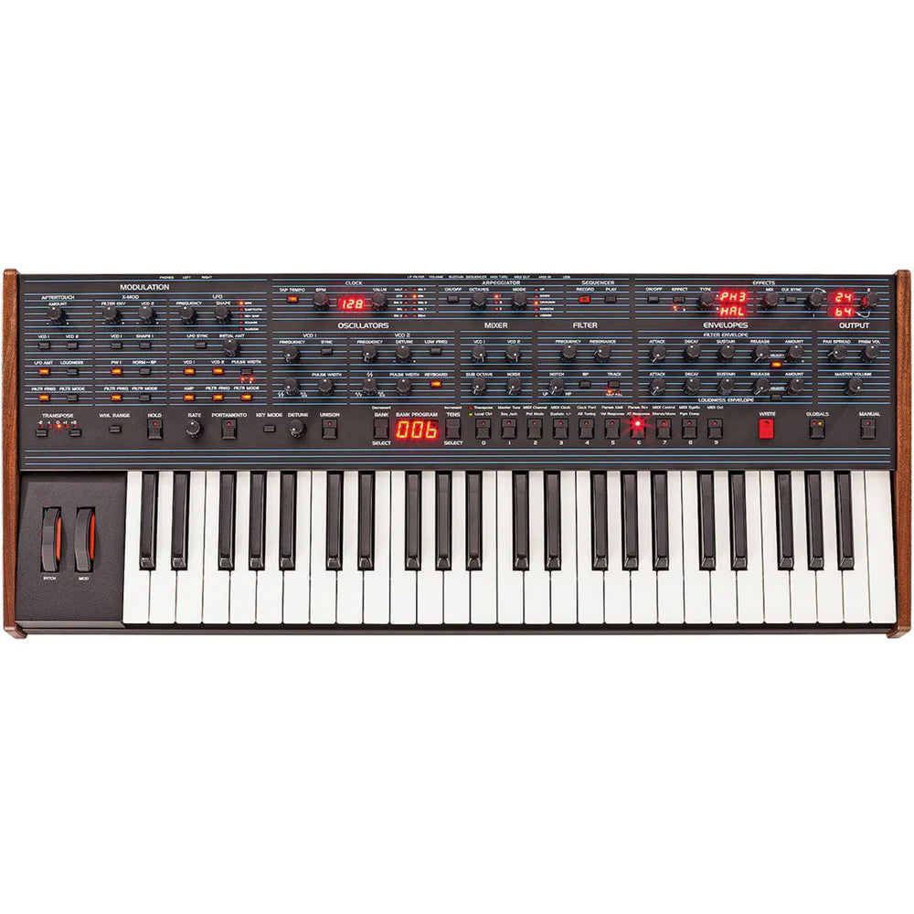 Sequential DSI2700 – Oberheim OB-6 – 6-Voice Polyphonic Analog Synthes ...