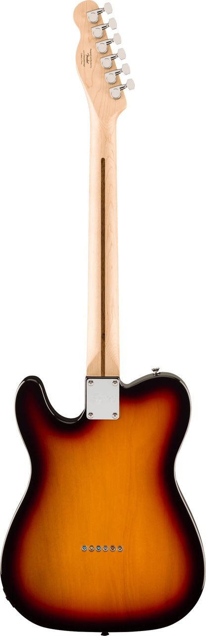 Squier Affinity Series Telecaster Thinline electric guitar in 3-Color Sunburst – view 4