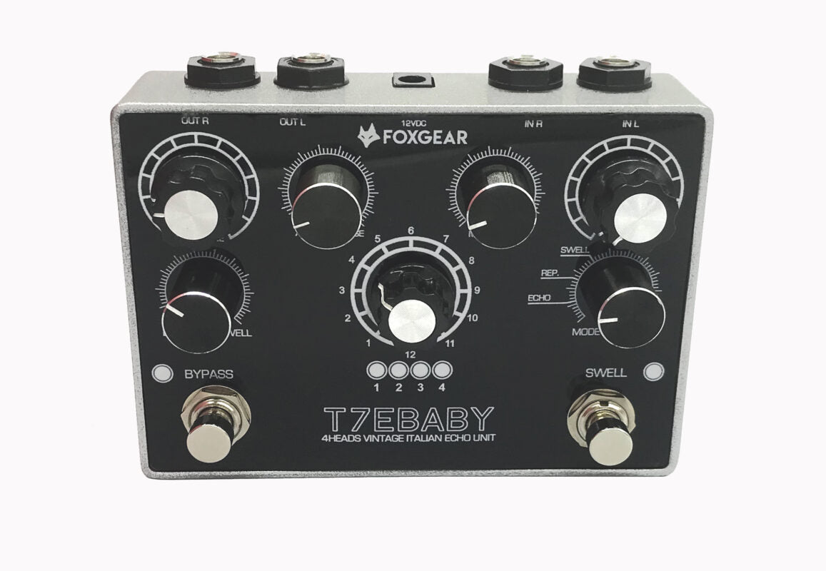 FOXGEAR T7E Baby Vintage Italian Echo Guitar Pedal