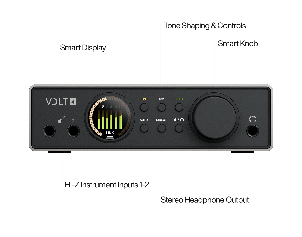 Universal Audio Volt 4 Gen 2 USB Audio Interface