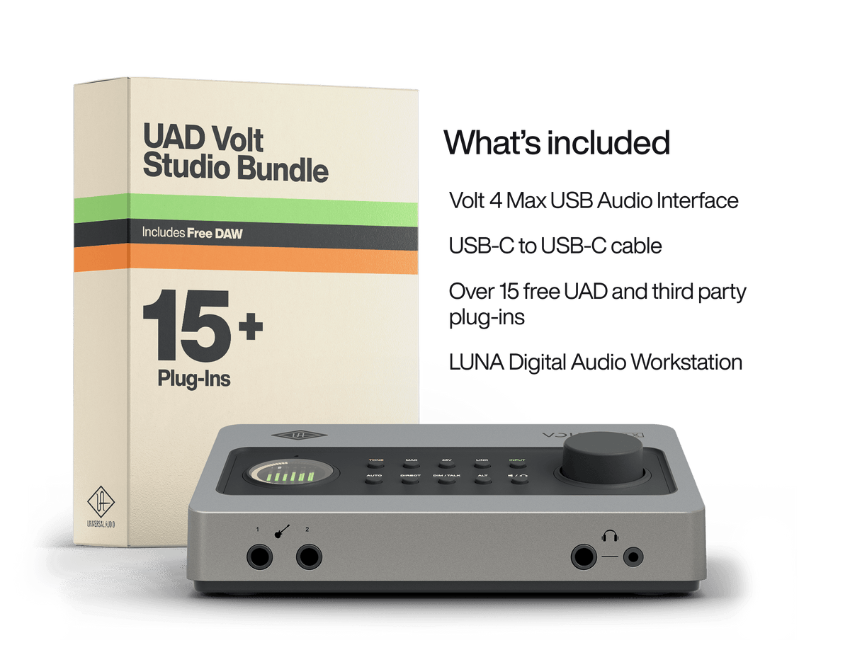 Universal Audio Volt 4 Max USB Audio Interface