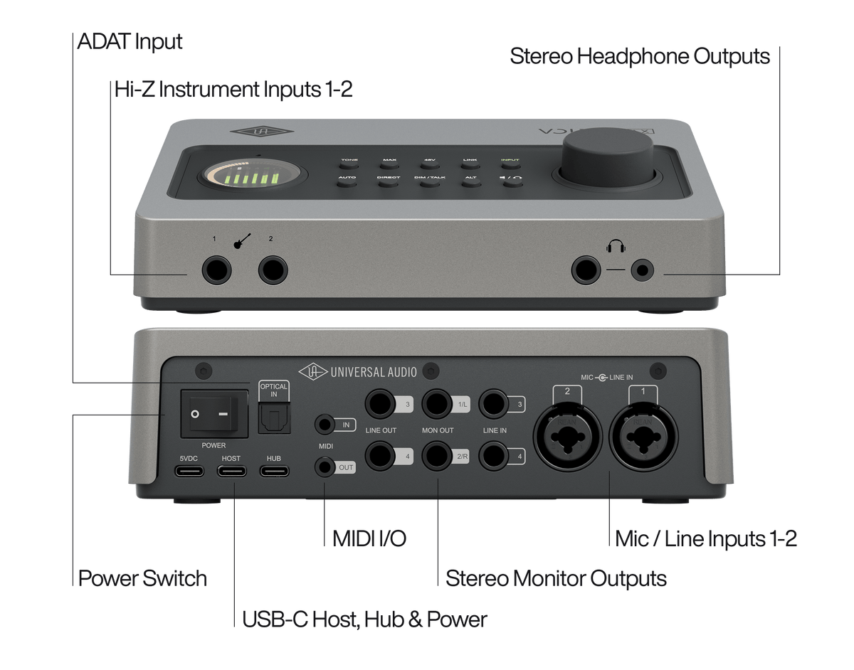 Universal Audio Volt 4 Max USB Audio Interface