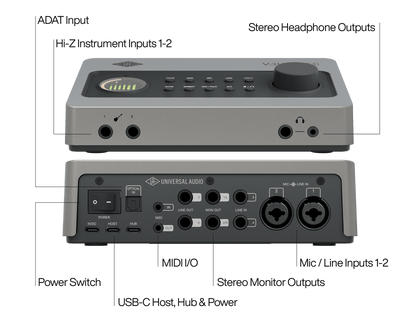 Universal Audio Volt 4 Max USB Audio Interface
