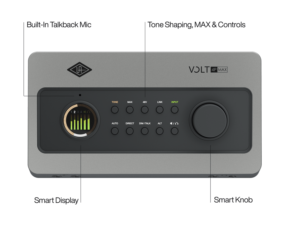 Universal Audio Volt 4P Max USB Audio Interface