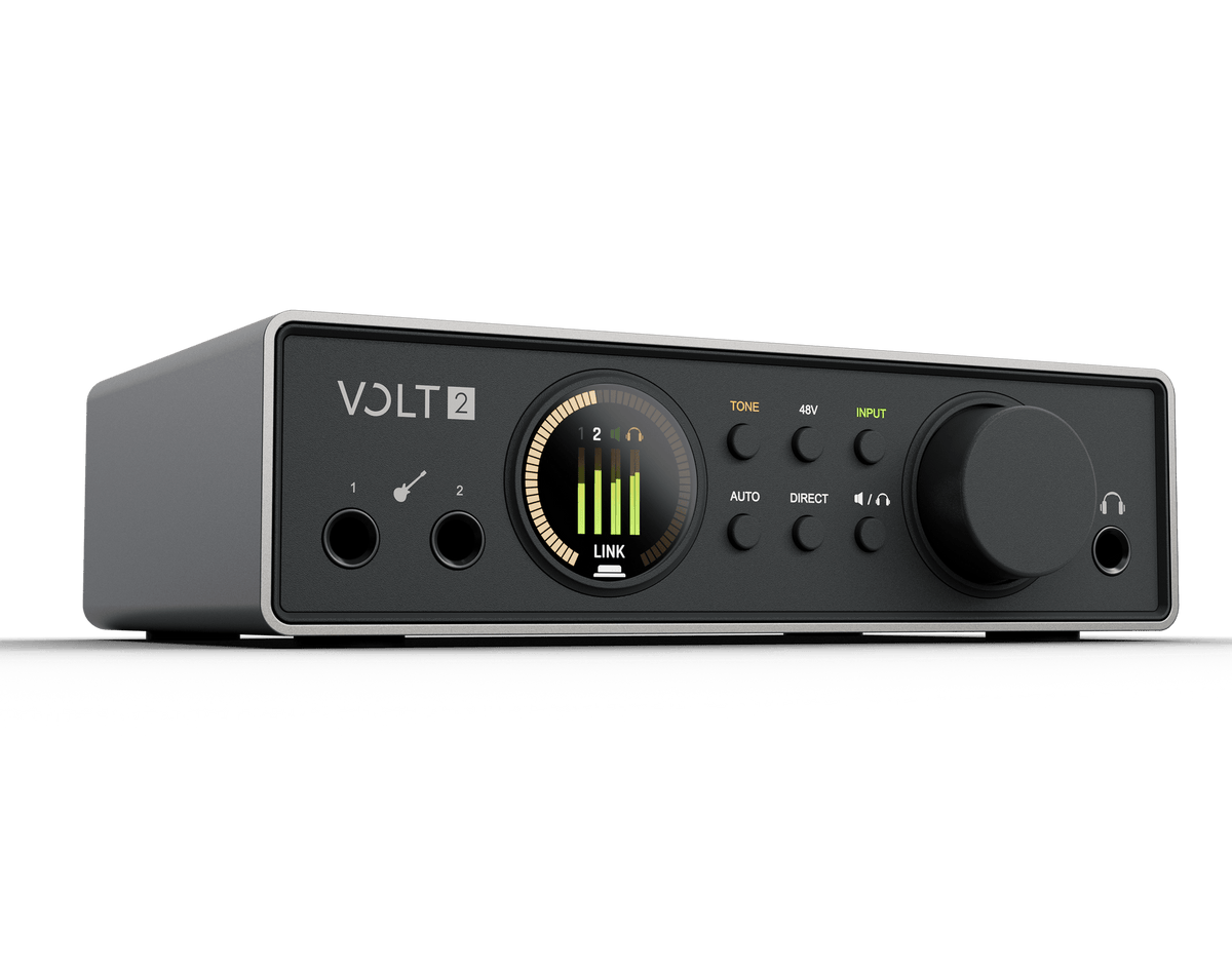 Universal Audio Volt 2 Gen 2 USB audio interface, front