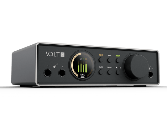 Universal Audio Volt 2 Gen 2 USB audio interface, front
