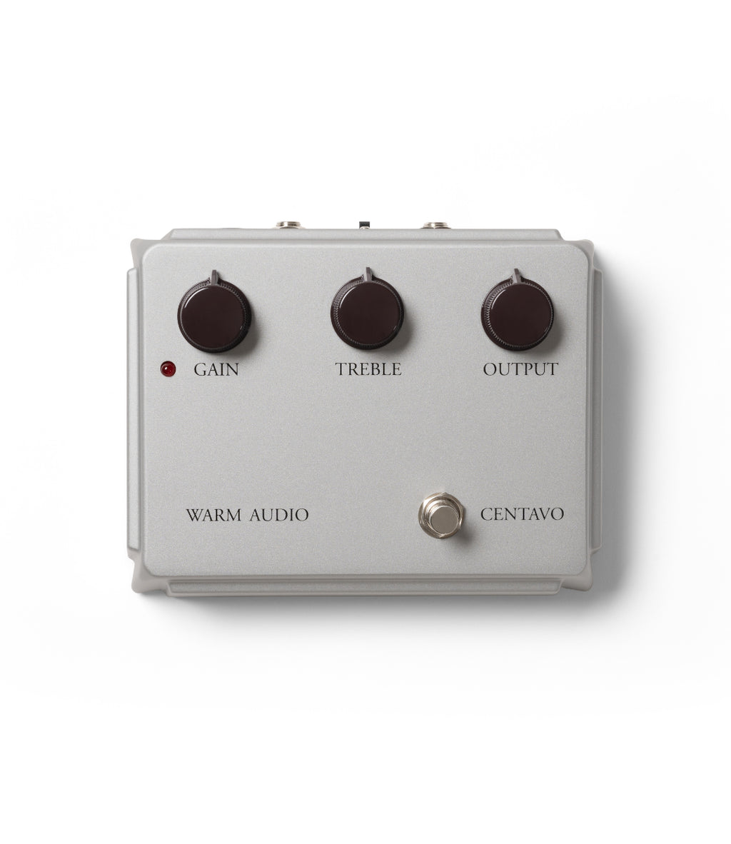 Warm Audio Centavo Professional Overdrive Pedal - Limited Edition Silver