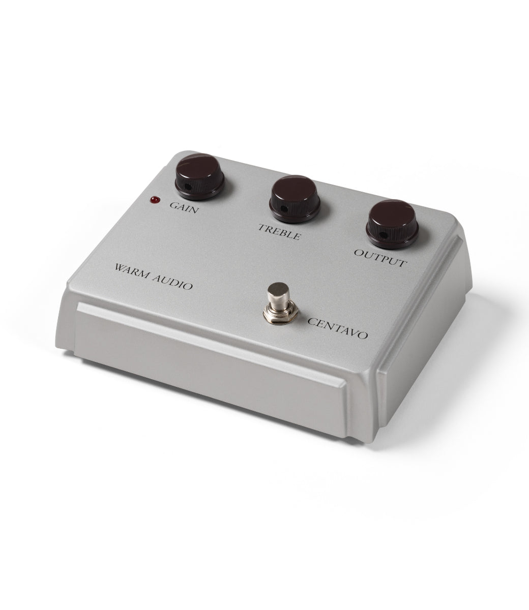 Warm Audio Centavo Professional Overdrive Pedal - Limited Edition Silver