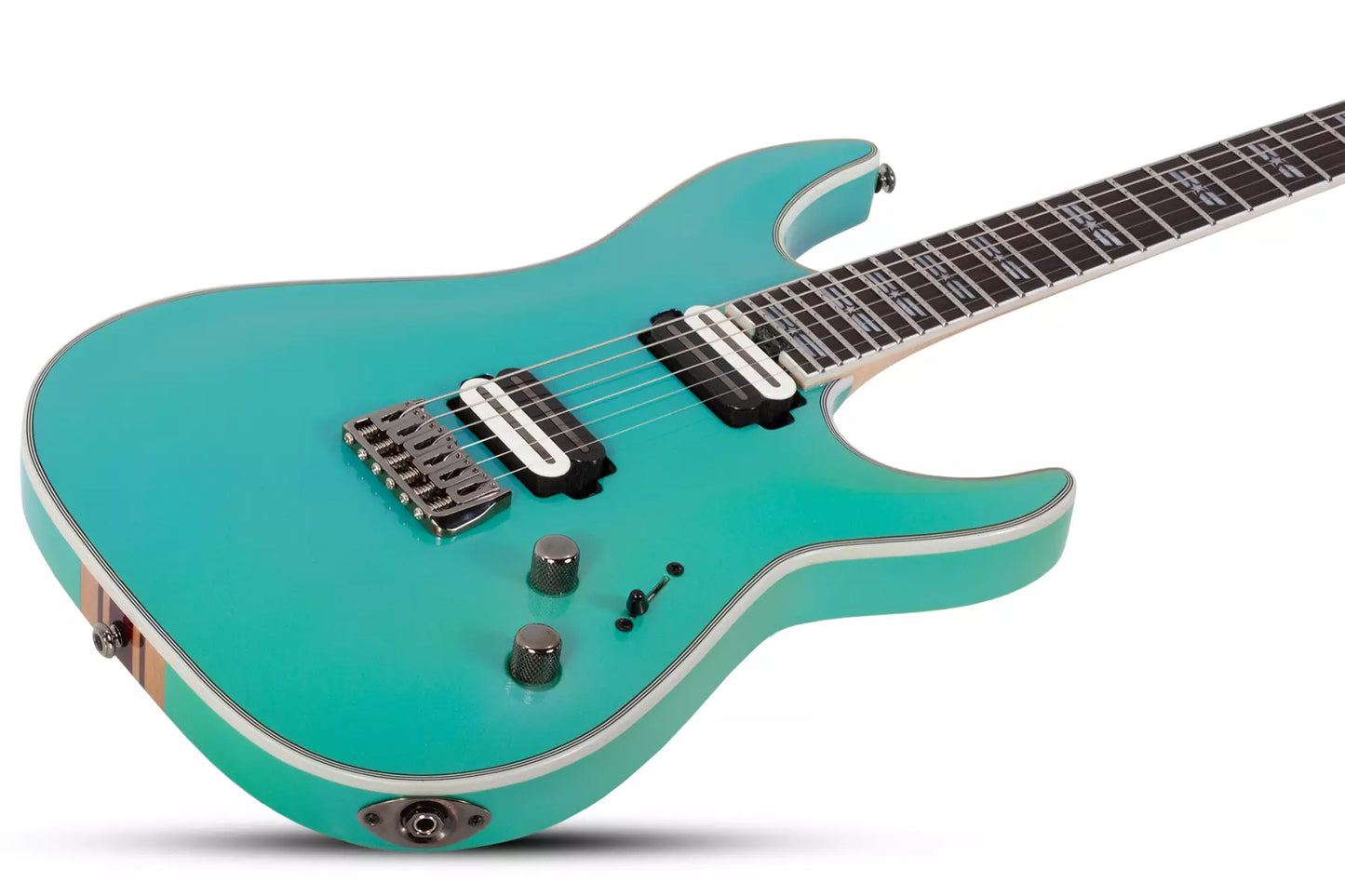 Schecter C-1 SLS Hollywood Electric Guitar in Glacier Finish