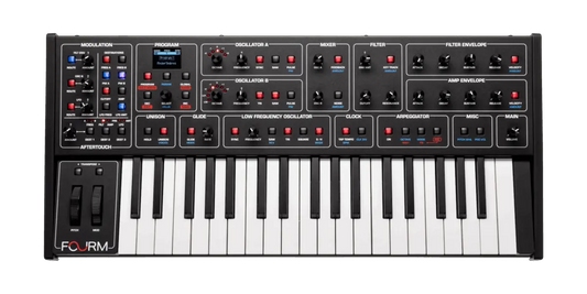 Sequential Fourm 4-Voice Analog Synth with Polyphonic Aftertouch