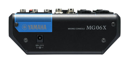 Yamaha MG06X 6 Channel  Mixer w/Effects