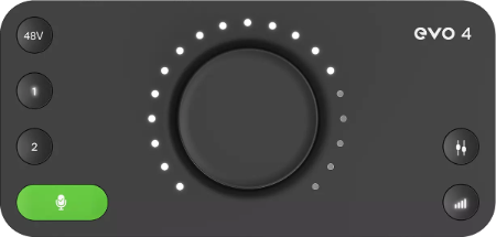 Audient EVO 4 2-In/2-Out Audio Interface