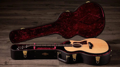 Taylor Next Generation Builder's Edition 514ce Electric-Acoustic Guitar with Hardshell Case in Kona Burst