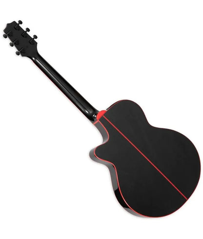 Takamine GF49CE-CB 6 String RH GF50 Series Electric Acoustic Guitar in Cosmic Black Sparkle