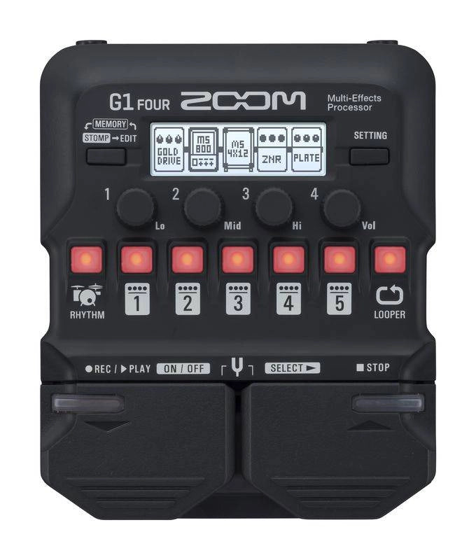 Zoom G1 FOUR Multi-Effects Processor