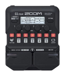 Zoom G1 FOUR Multi-Effects Processor – Maar's Music