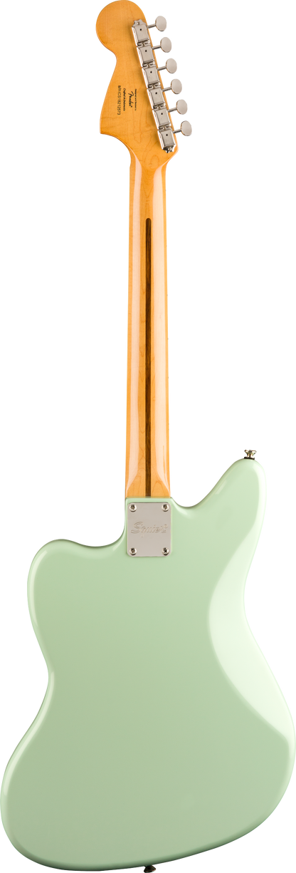Squier Classic Vibe '70's Jaguar Electric Guitar in Surf Green