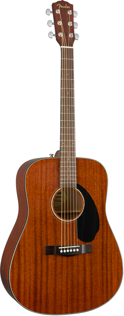 Fender CD-60S Dreadnought, All Mahogany