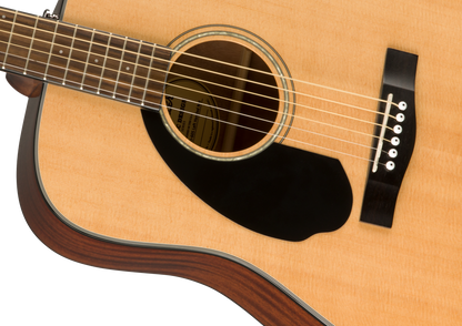 Fender CD-60S Lefty Dreadnought in Natural