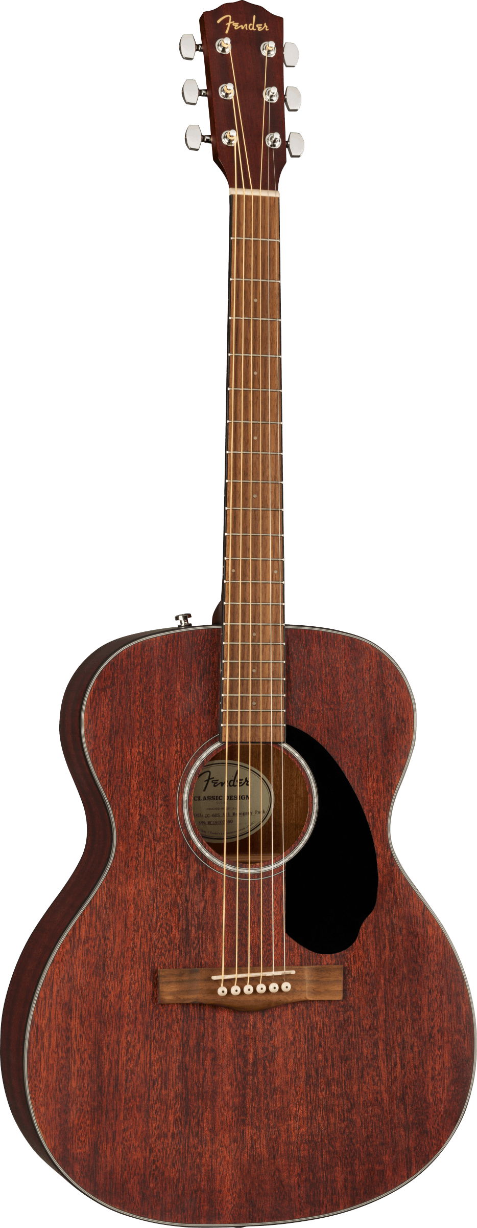 Fender CC-60s Concert All Mahogany Acoustic Guitar