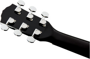 Fender CC-60SCE Concert Electric Acoustic Guitar in Black