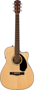 Fender CC-60SCE Concert Electric Acoustic Guitar in Natural