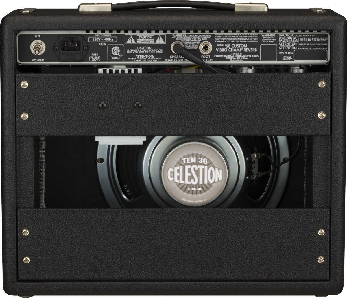 Fender '68 Custom Vibro Champ Reverb Guitar Amplifier