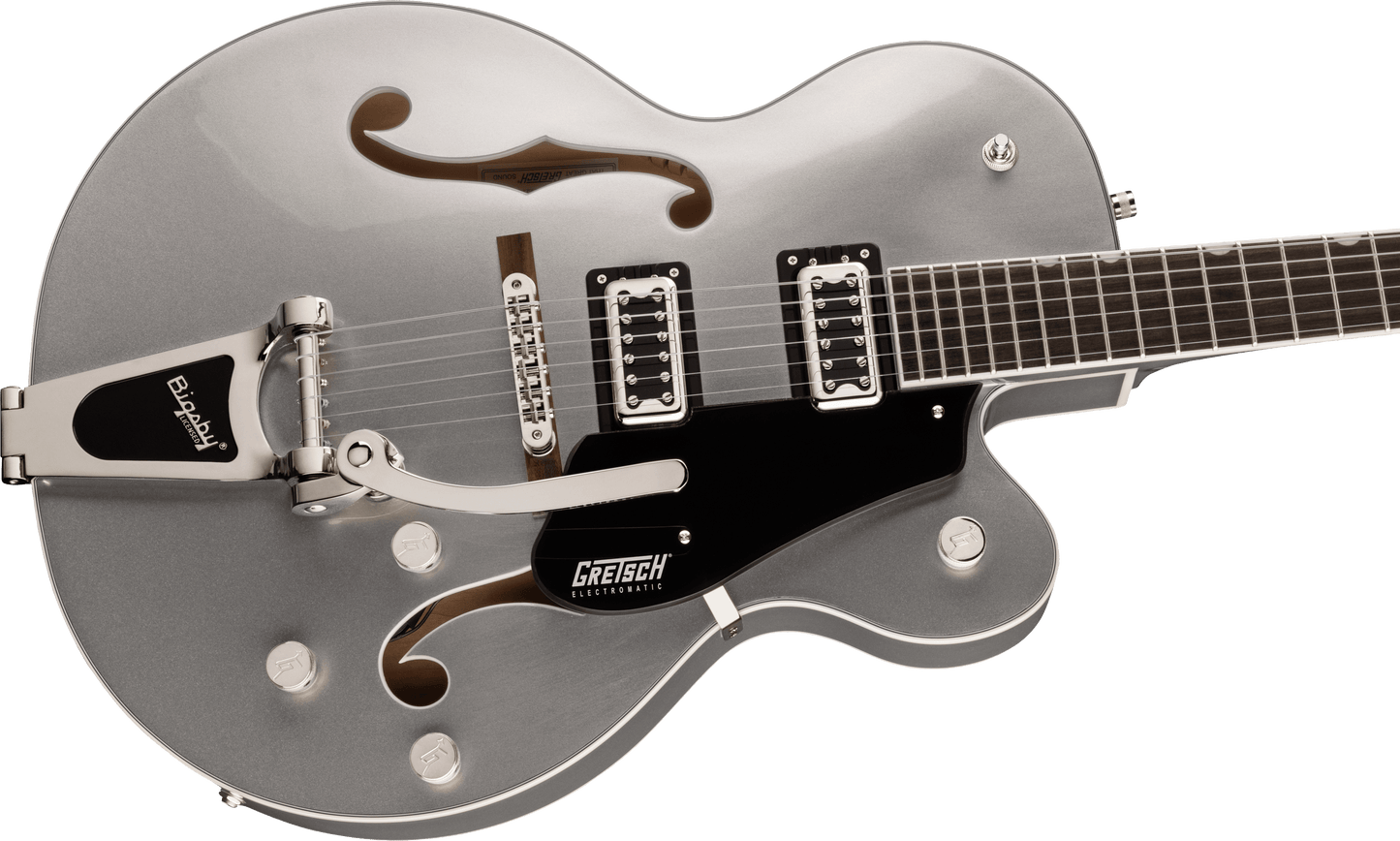 Gretsch G5420T Electromatic Hollowbody Electric Guitar with Bigsby in Airline Silver