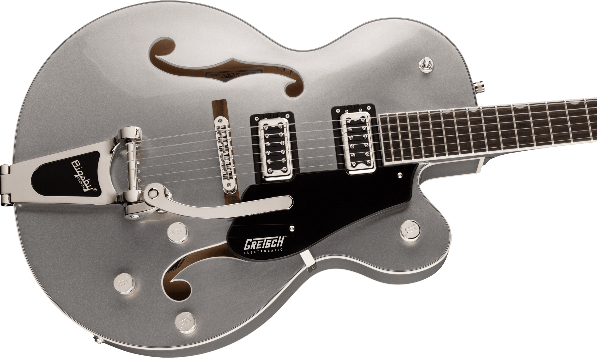 Gretsch G5420T Electromatic Hollowbody Electric Guitar with Bigsby in Airline Silver