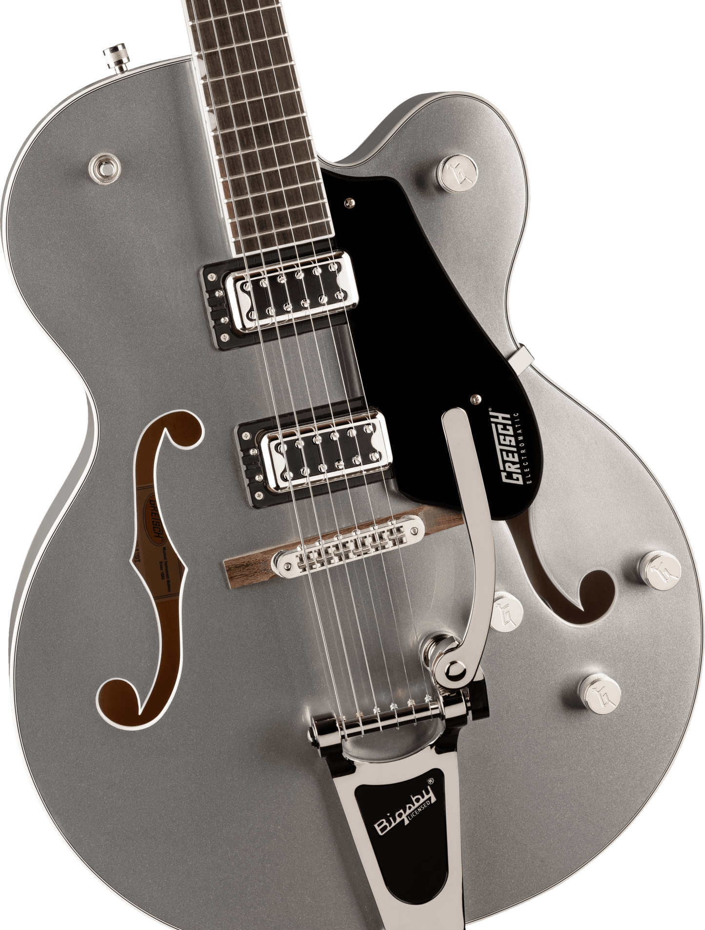 Gretsch G5420T Electromatic Hollowbody Electric Guitar with Bigsby in Airline Silver