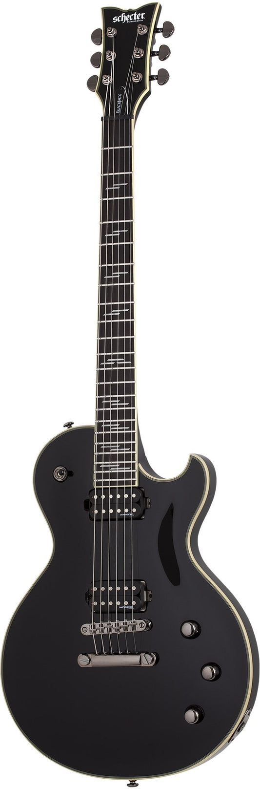 Schecter Solo-II Blackjack Series Electric Guitar, Gloss Black