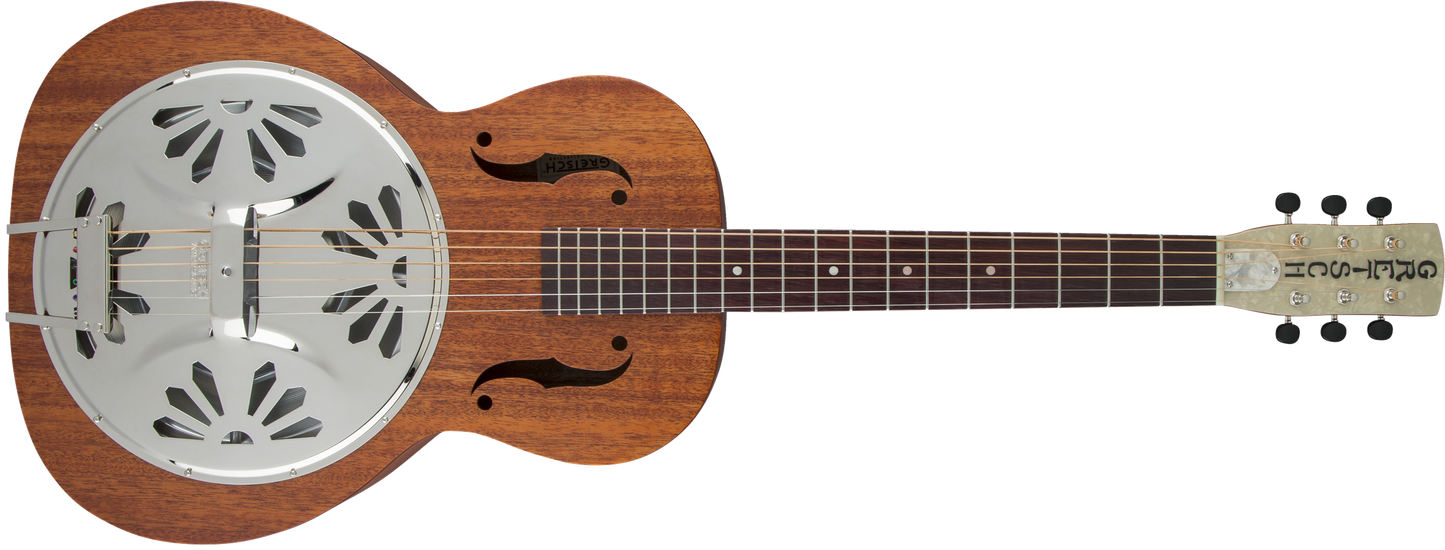Gretsch G9210 Boxcar Square Neck Resonator Guitar, Natural