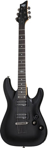 Schecter C-1 Sgr 6-String Electric Guitar, Midnight Satin Black