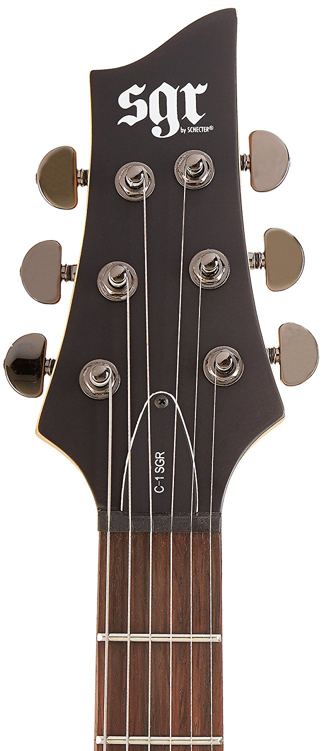 Schecter C-1 SGR Electric Guitar, With Gigbag, Walnut Satin 