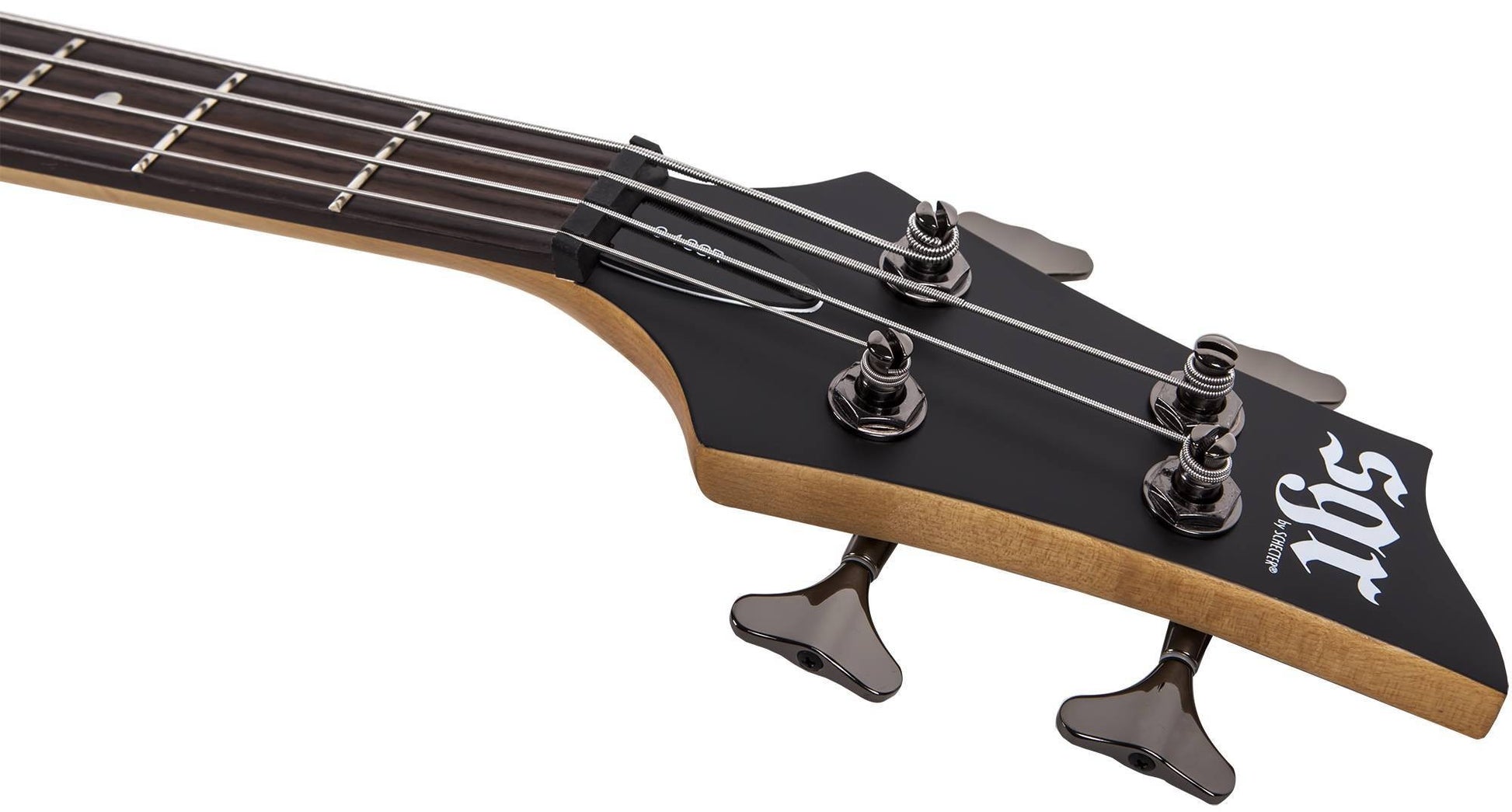 Schecter SGR C-4 4-String Electric Bass, Walnut Satin 