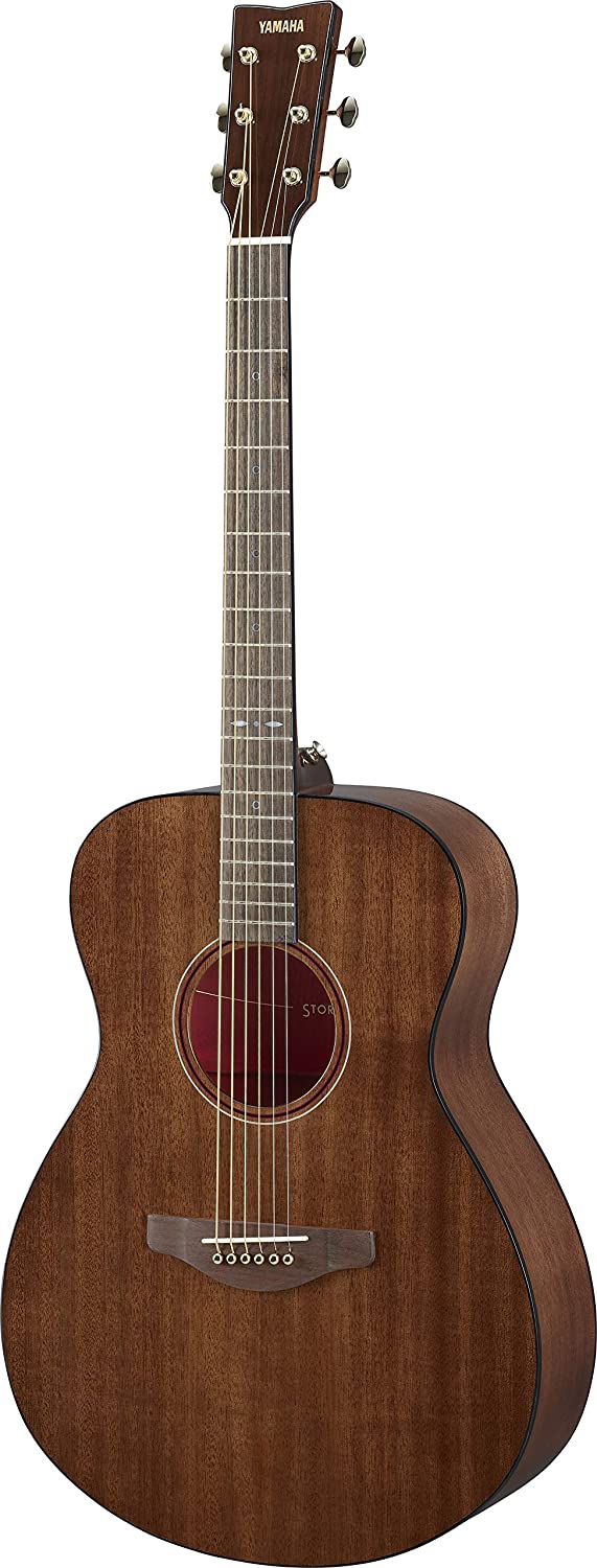 Yamaha Storia III Acoustic-Electric Guitar - Natural Solid Mahogany Top