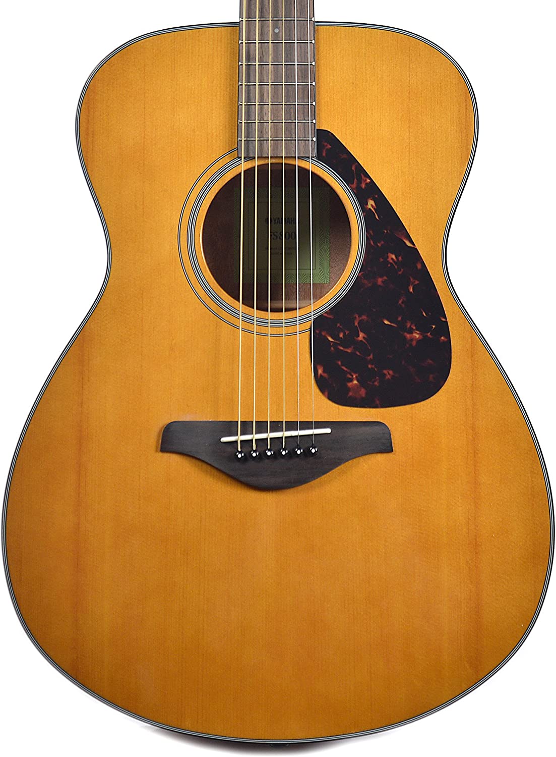 Yamaha FS800 Acoustic Guitar With Solid Spruce Top in Tinted Finish