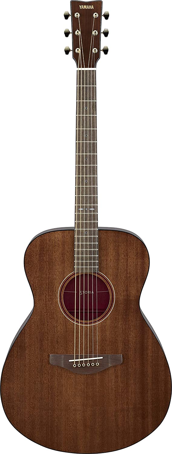 Yamaha Storia III Acoustic-Electric Guitar - Natural Solid Mahogany Top