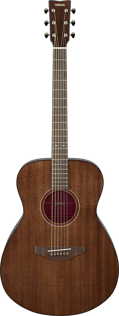 Yamaha Storia III Acoustic-Electric Guitar - Natural Solid Mahogany Top