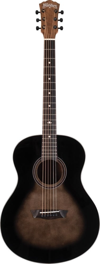 Washburn Bella Tono Studio 9 Acoustic Guitar Charcoal Spruce/Walnut