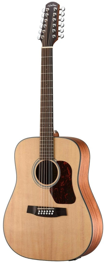 Walden d552e Natura 500 12-String Dreadnought Acoustic / Electric Guitar, Open Pore Satin